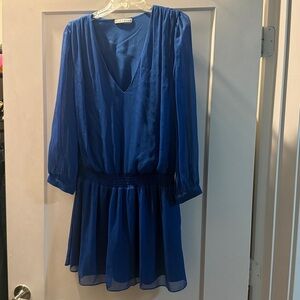 Elegant Alice + Olivia Blue Dress